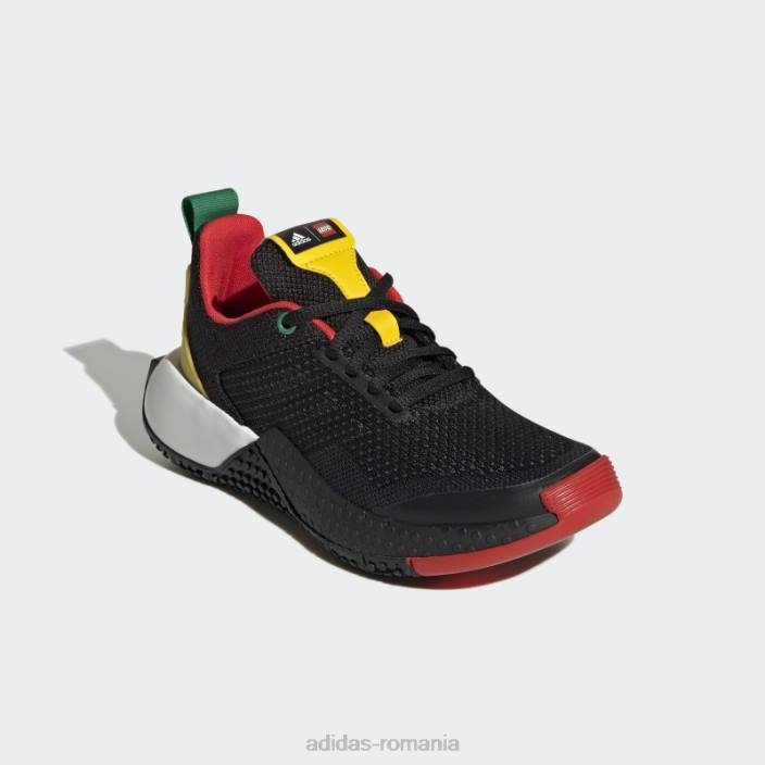 Adidas pantofi sport pro negri x lego moda unisex negru/rosu 2JBN11566
