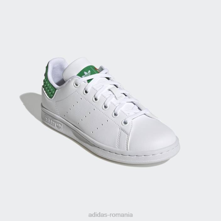 Adidas pantofi stan smith x lego alb fierbinte unisex alb/pantone/negru 2JBN11557