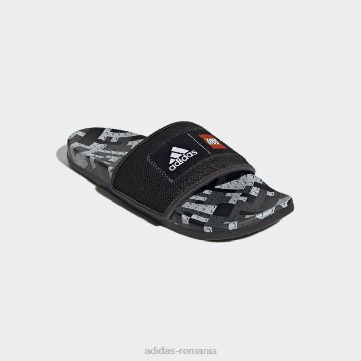 Adidas papuci adilette comfort x lego negru unisex negru/alb/gri 2JBN12895
