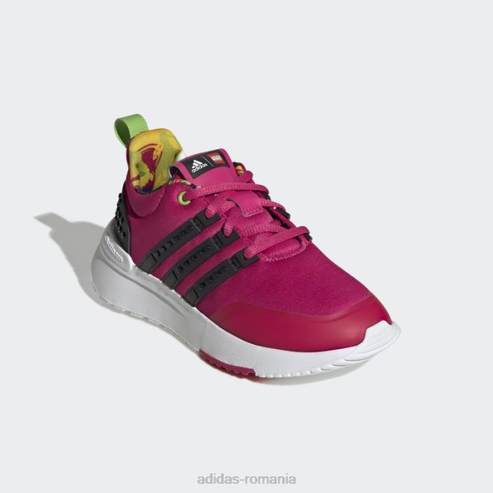 Adidas real magenta racer tr x lego pantofi moda unisex magenta real/negru/verde 2JBN3603