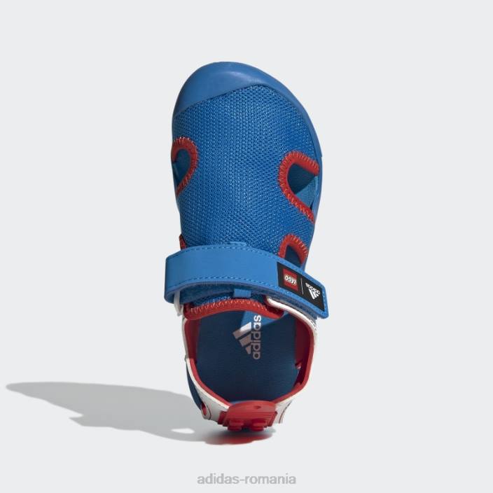 Adidas sandale capitan toey x lego albastru fierbinte unisex albastru/rosu/alb 2JBN18180