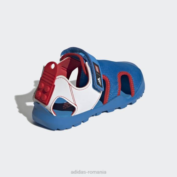 Adidas sandale capitan toey x lego albastru fierbinte unisex albastru/rosu/alb 2JBN18180