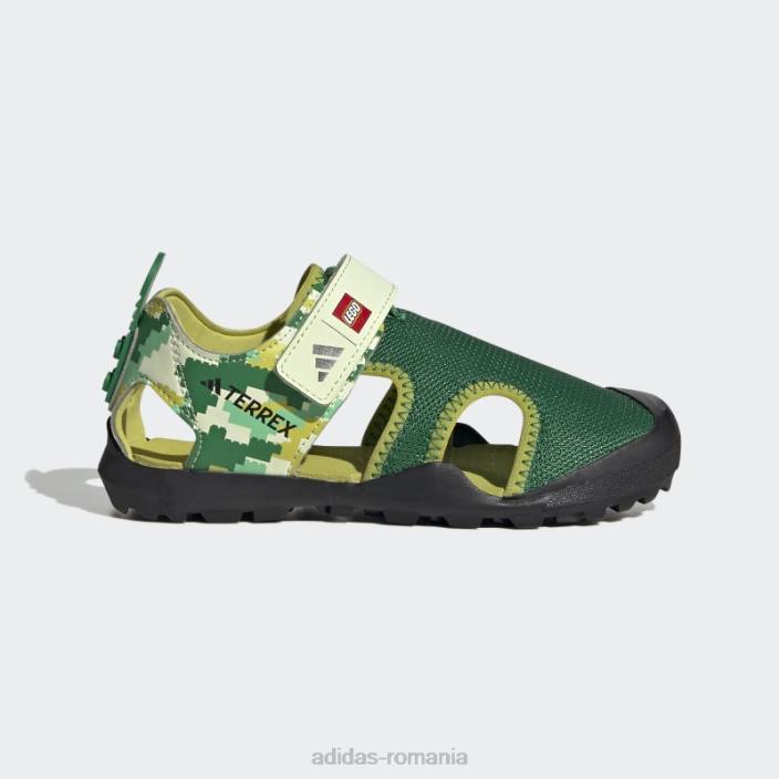 Adidas sandale verzi terrex x lego capitan toey adidas unisex verde/verde strălucire/negru 2JBN11283