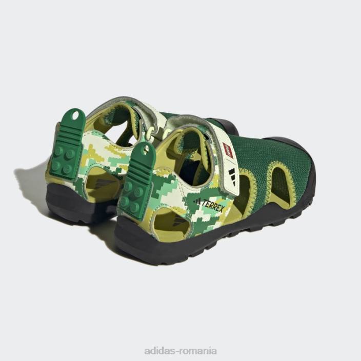 Adidas sandale verzi terrex x lego capitan toey adidas unisex verde/verde strălucire/negru 2JBN11283