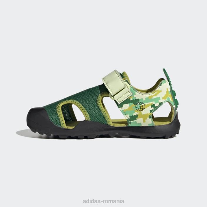 Adidas sandale verzi terrex x lego capitan toey adidas unisex verde/verde strălucire/negru 2JBN11283