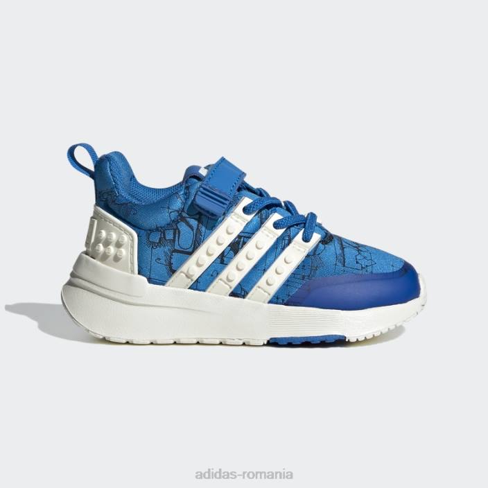 Adidas soc albastru x lego racer tr pantofi moda unisex albastru soc/alb/negru 2JBN11513