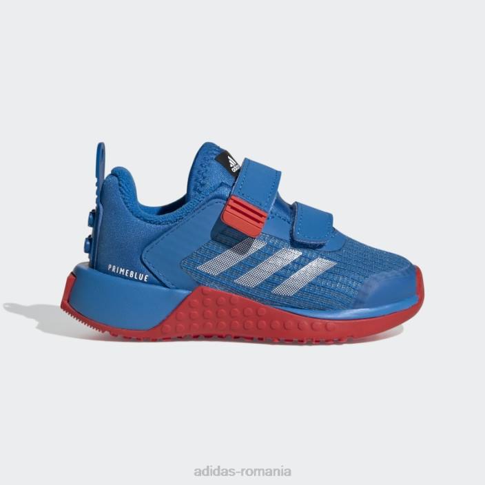Adidas soc albastru x pantofi sport lego moda unisex soc albastru/alb/rosu 2JBN18191