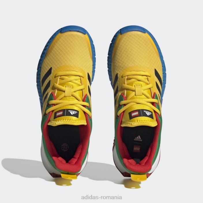 Adidas sport dna x pantofi lego eqt galben fierbinte unisex eqt galben/negru/albastru șoc 2JBN24656