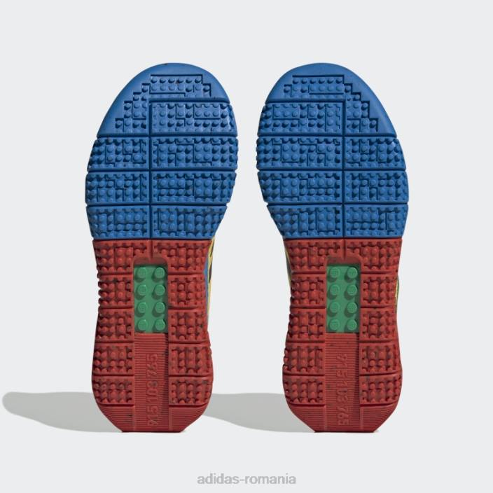 Adidas sport dna x pantofi lego eqt galben fierbinte unisex eqt galben/negru/albastru șoc 2JBN24656