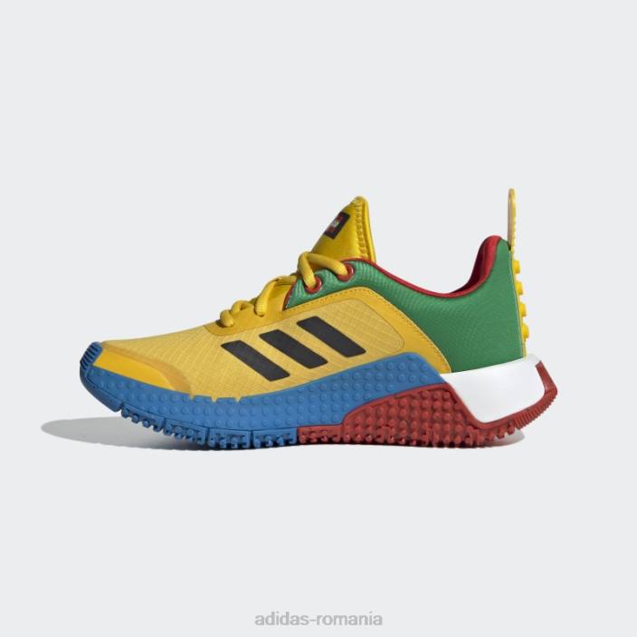 Adidas sport dna x pantofi lego eqt galben fierbinte unisex eqt galben/negru/albastru șoc 2JBN24656