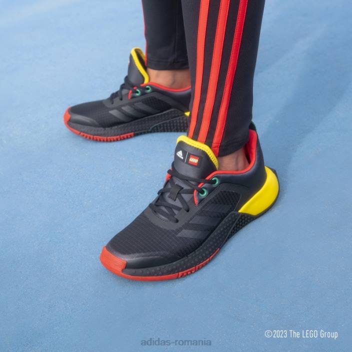 Adidas sport negru dna x pantofi lego fashion unisex negru/rosu 2JBN17910