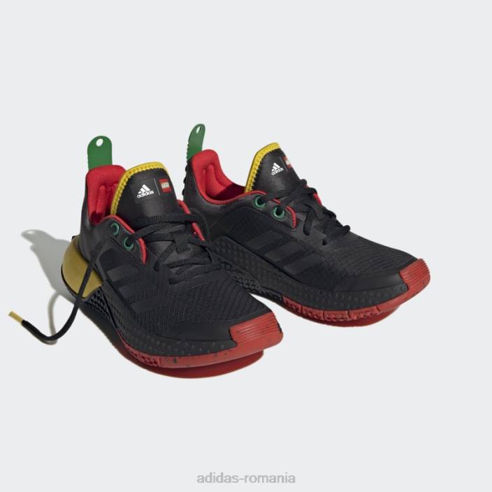 Adidas sport negru dna x pantofi lego fashion unisex negru/rosu 2JBN17910
