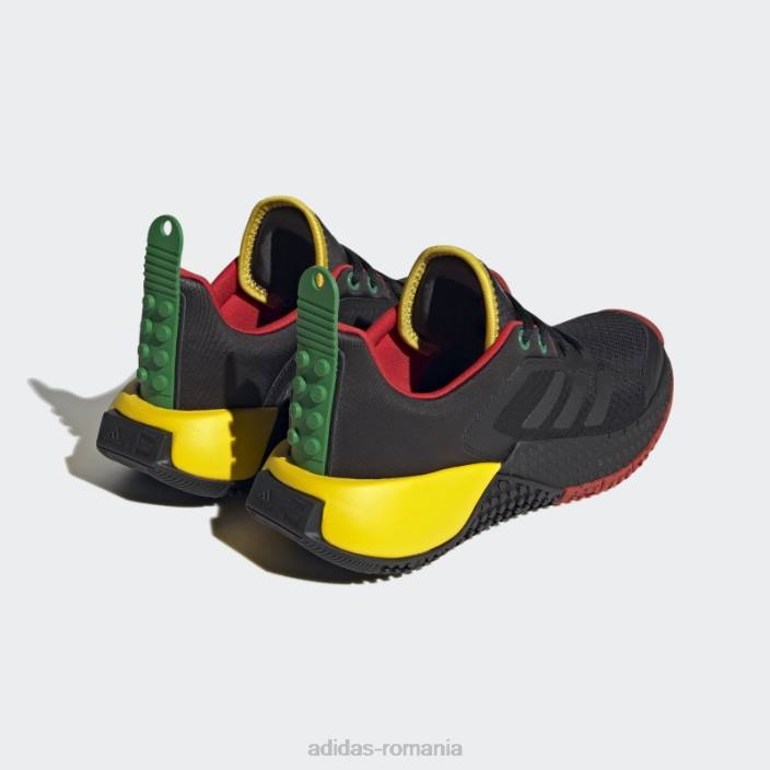 Adidas sport negru dna x pantofi lego fashion unisex negru/rosu 2JBN17910
