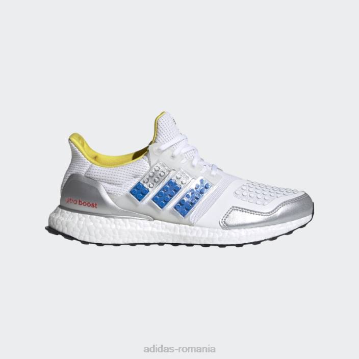 Adidas ultraboost dna x lego plates pantofi alb moda unisex alb/albastru șoc 2JBN565