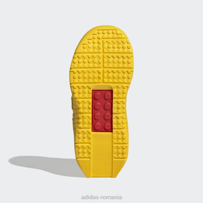 Adidas x pantofi lego sport pro eqt galben fierbinte unisex eqt galben/alb/rosu 2JBN3591