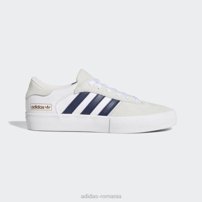 Adidas Super pantofi matchbreak albi unisex alb/marinier 2JBN12446