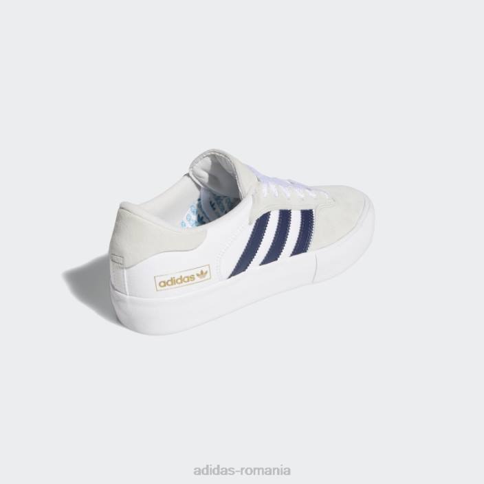 Adidas Super pantofi matchbreak albi unisex alb/marinier 2JBN12446