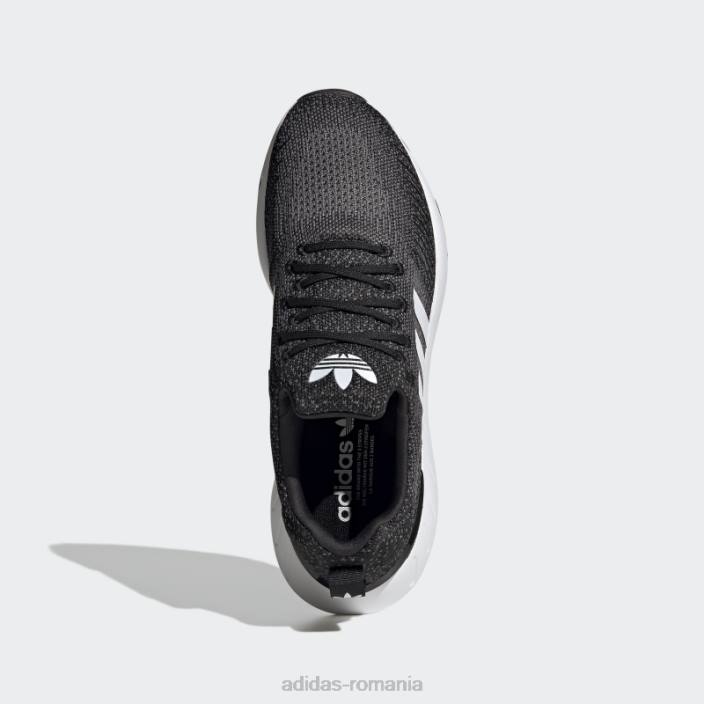 Adidas Swift Grey Run 22 pantofi moda unisex negru/alb/gri 2JBN3871