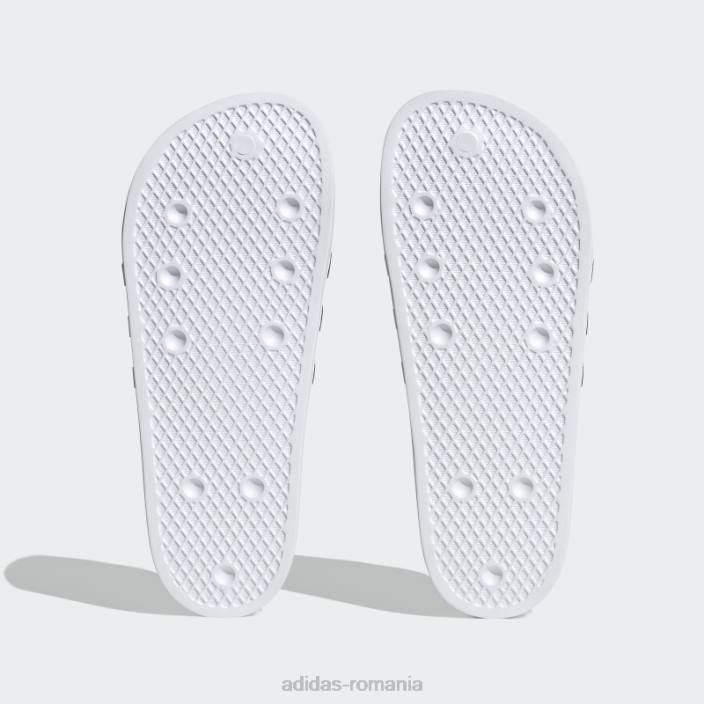 Adidas adifom adilette slides white unisex alb negru 2JBN12541
