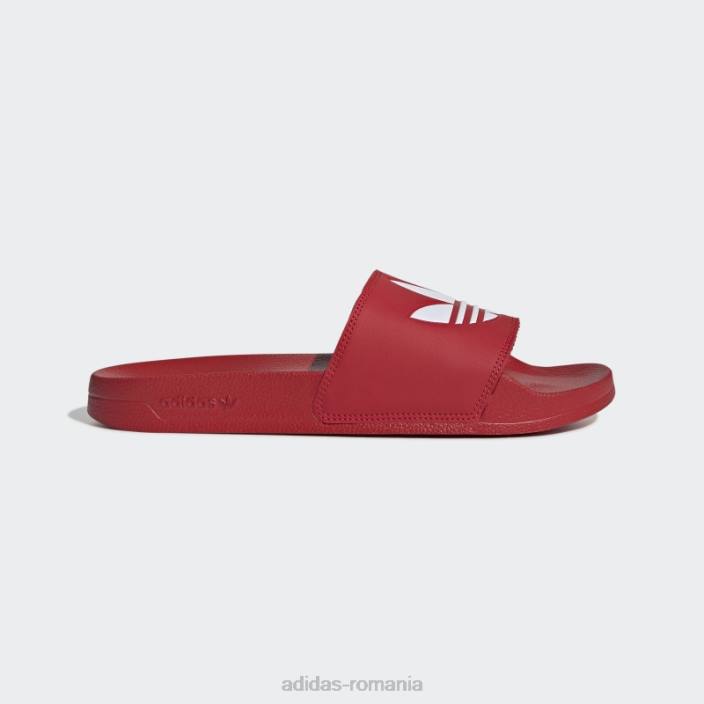 Adidas adilette lite slides scarlet unisex stacojiu/alb 2JBN4141