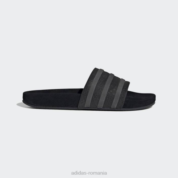 Adidas adilette slides fashion alb unisex alb negru 2JBN12249