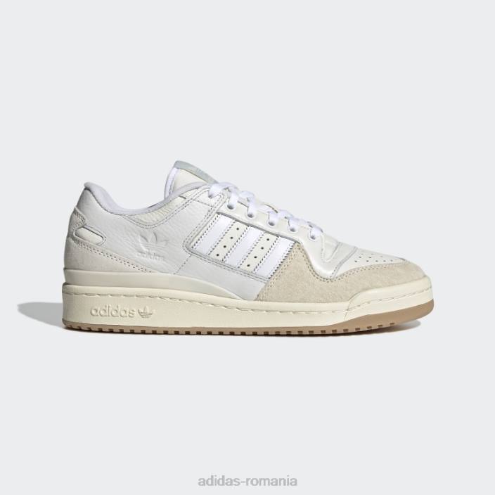 Adidas alb forum 84 low adv pantofi adidas unisex alb 2JBN4479