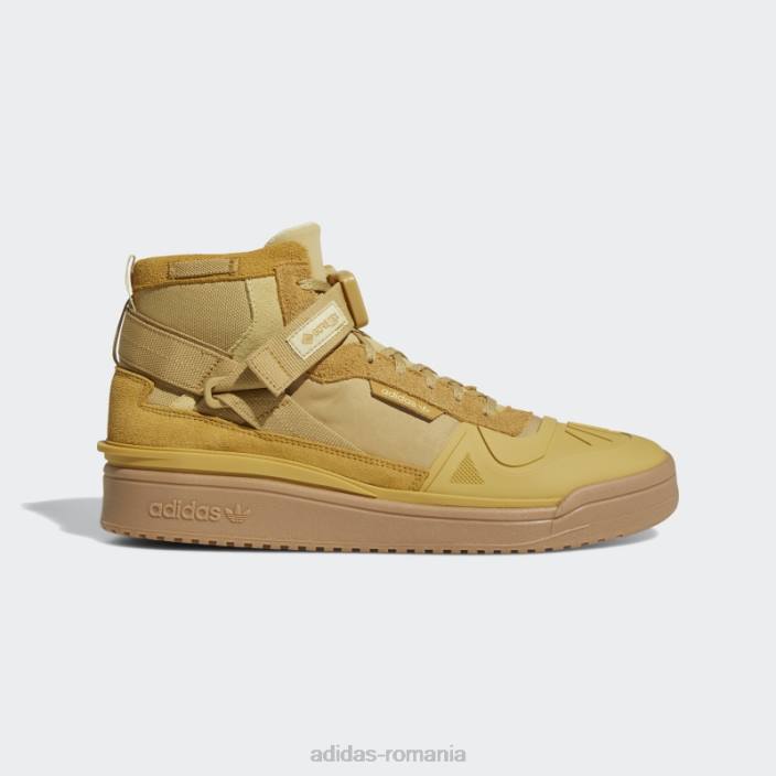 Adidas auriu bej forum hi pantofi gore-tex adidas unisex bej auriu/bej nisipos 2JBN4503