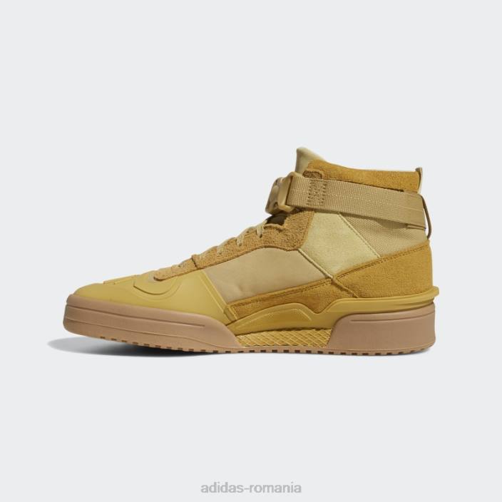 Adidas auriu bej forum hi pantofi gore-tex adidas unisex bej auriu/bej nisipos 2JBN4503