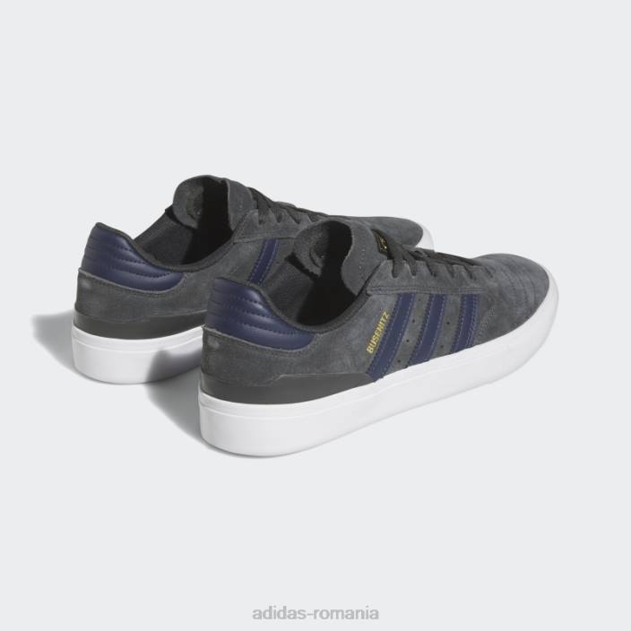 Adidas auriu metalic busenitz vulc 2 pantofi unisex carbon/cerneală/auriu metalic 2JBN12547