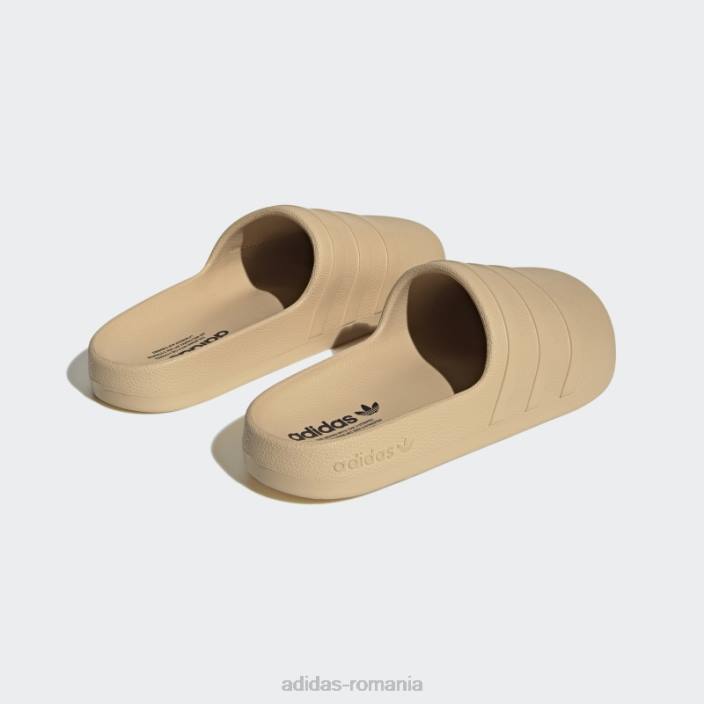 Adidas bej adifom adilette sandale adidas unisex bej/negru 2JBN12825