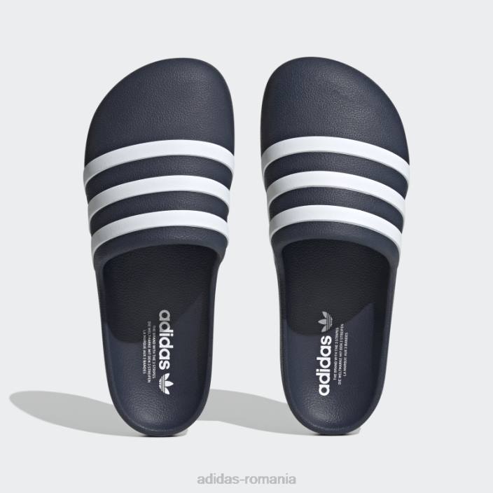 Adidas diapozitive adifom adilette bleumarin unisex bleumarin/alb 2JBN12586