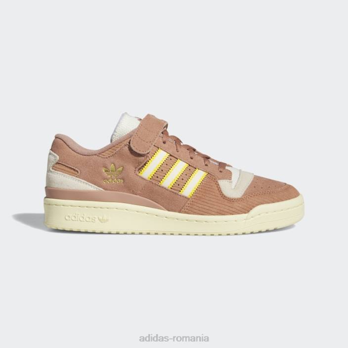 Adidas forum 84 pantofi joase lut unisex lut/alb/auriu 2JBN12697
