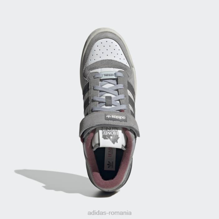 Adidas forum 84 singur acasă 2 alb unisex alb/gri 2JBN332