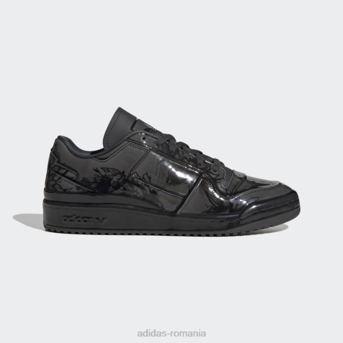 Adidas forum pantofi joase furnizor culoare unisex culoarea furnizorului/carbon 2JBN3974