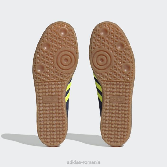 Adidas night indigo hochelaga spzl adidas unisex pasăre indigo de noapte/galben/albastru 2JBN333