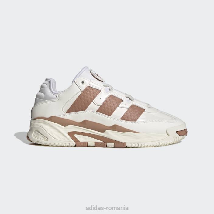 Adidas niteball pantofi lut unisex alb/argilă 2JBN12690