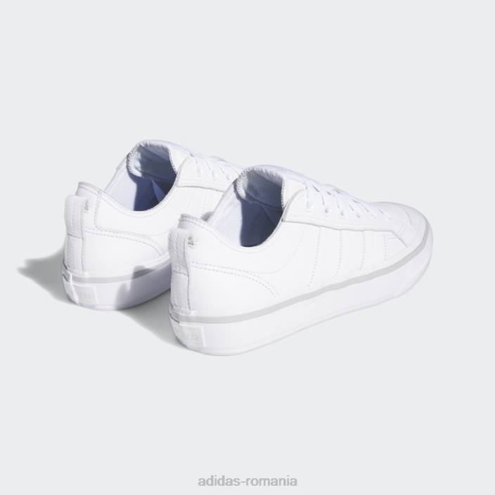 Adidas nizza low adv pantofi albi unisex alb/gri 2JBN4052