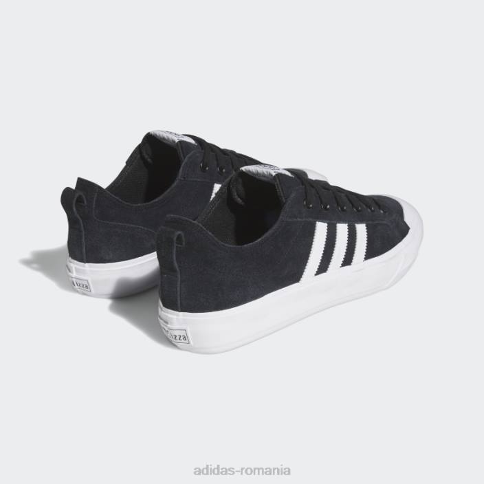 Adidas nizza low adv pantofi negri unisex alb negru 2JBN3950