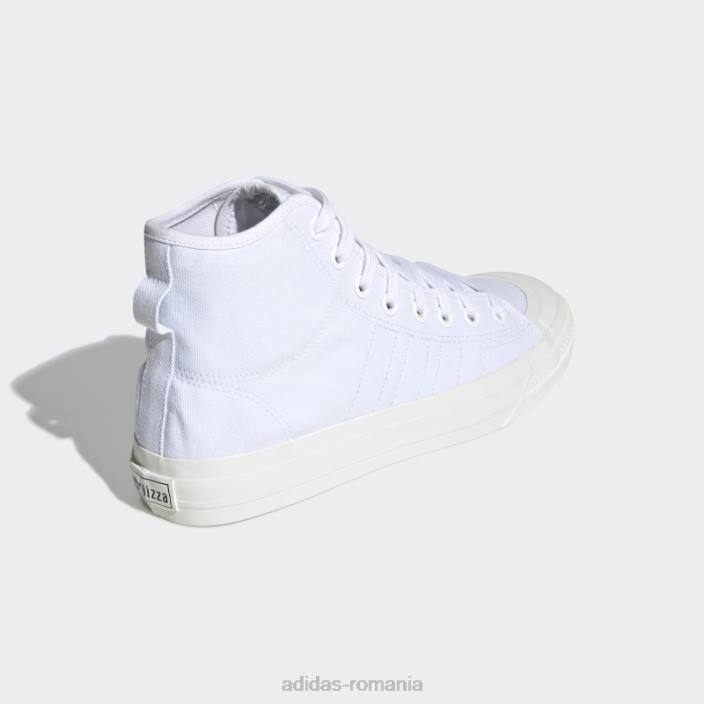 Adidas nizza rf hi pantofi albi unisex alb 2JBN588
