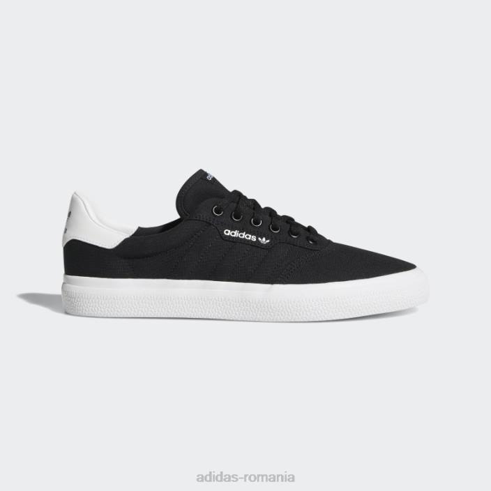 Adidas pantofi 3mc vulc albi unisex alb negru 2JBN4761
