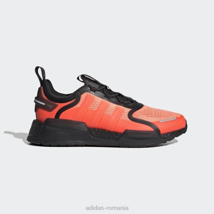 Adidas pantofi adidas beam orange nmd-v3 unisex fascicul portocaliu/gri/portocaliu 2JBN12975