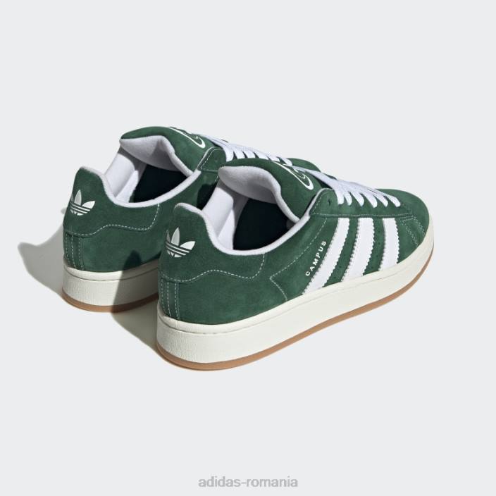 Adidas pantofi adidas campus verde închis anilor 00 unisex verde închis/alb 2JBN12801