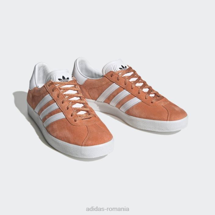 Adidas pantofi adidas dusk gazelle 85 portocalii unisex portocaliu amurg/alb/negru 2JBN12399