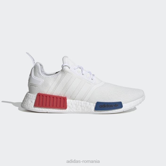 Adidas pantofi alb fierbinte nmd-r1 unisex alb 2JBN12982