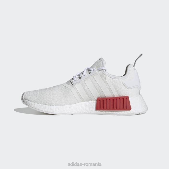 Adidas pantofi alb fierbinte nmd-r1 unisex alb 2JBN12982