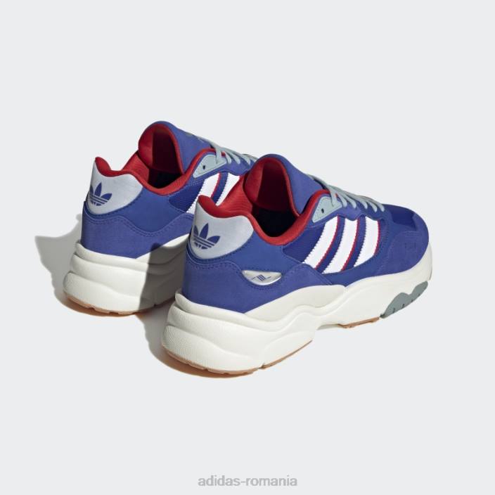 Adidas pantofi albaștri retropy f90 unisex albastru/alb/stacojiu 2JBN12700
