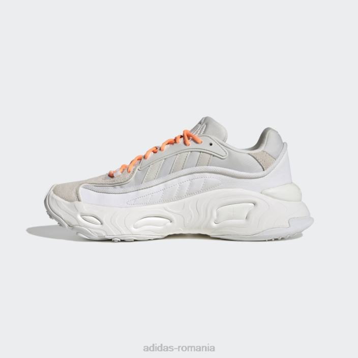 Adidas pantofi albi oznova adidas unisex alb/portocaliu fascicul 2JBN12951