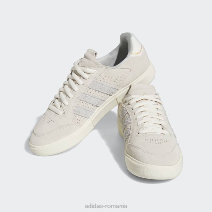 Adidas pantofi albi tyshawn jos unisex alb/gri 2JBN12661