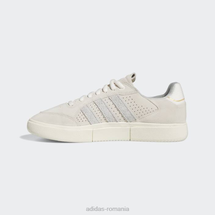Adidas pantofi albi tyshawn jos unisex alb/gri 2JBN12661