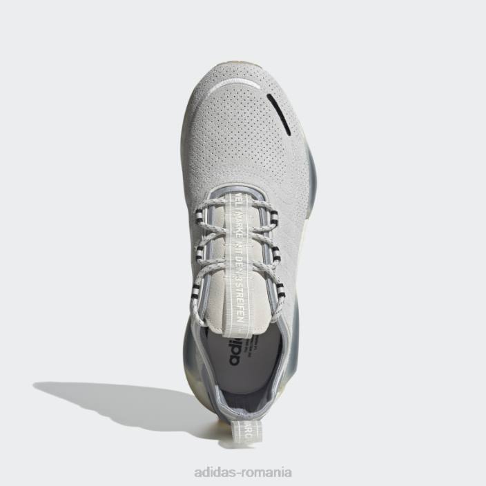 Adidas pantofi argintii nmd-r1 v3 unisex gri/alb/argintiu 2JBN12853